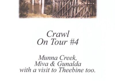 Front cover of Cemetery Crawl on Tour booklet